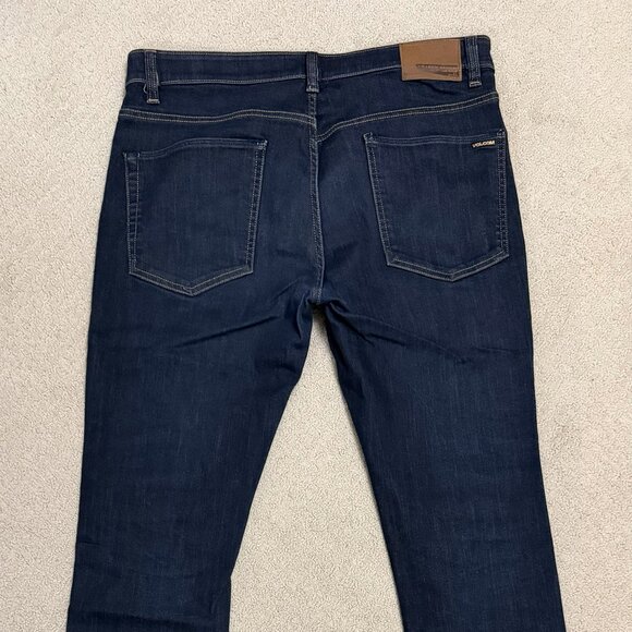 Volcom Men's Solver Modern Straight Jeans 34x32 - Picture 2 of 3